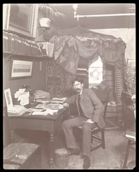Ernest Thompson at home in New York